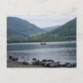 kleine boot op Loch Lomond Briefkaart (Voorkant)