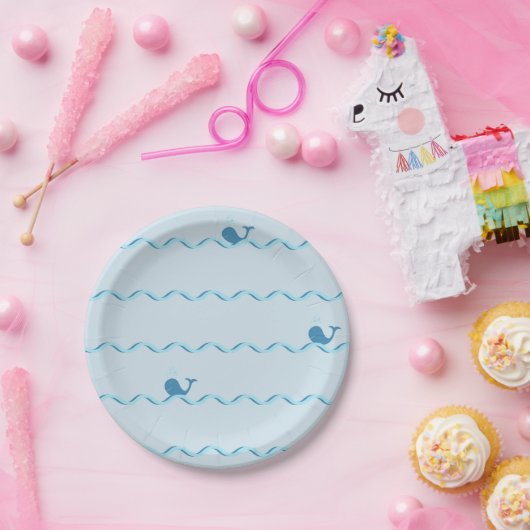 Kleine Bord voor walvissen en golven (Feest)