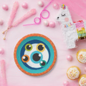 Kleine borden van Monster Baby shower Papieren Bordje (Feest)