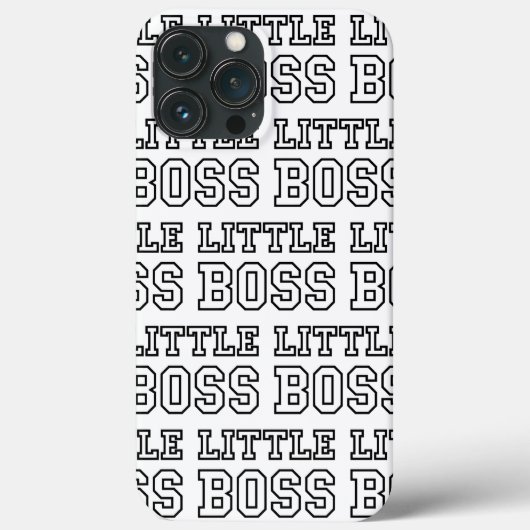 KLEINE BOSS Case-Mate iPhone CASE (Achterkant)