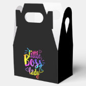 Kleine Boss Lady Meisjes Kinder Dochter Baby mini Bedankdoosjes (Geopend)