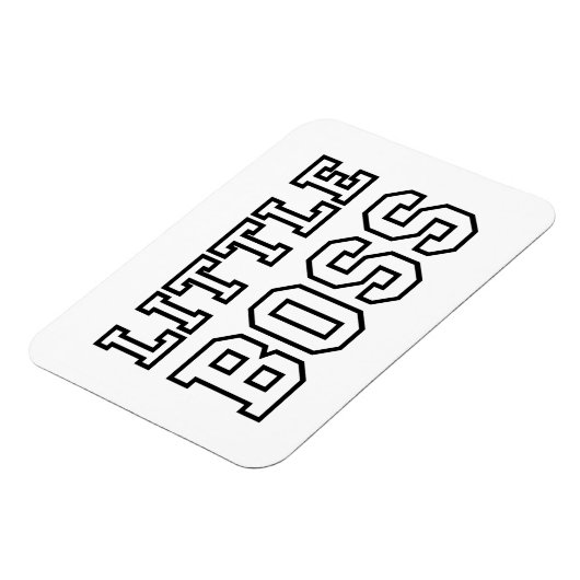 KLEINE BOSS MAGNEET (Linkerzijde)