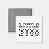 KLEINE BOSS MAGNEET (Voorkant / Achterkant)