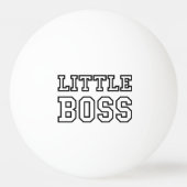 KLEINE BOSS PINGPONGBAL (Achterkant)
