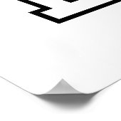 KLEINE BOSS-POSTER POSTER (Hoek)