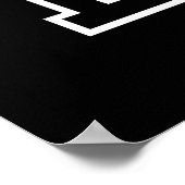 KLEINE BOSS-POSTER POSTER (Hoek)