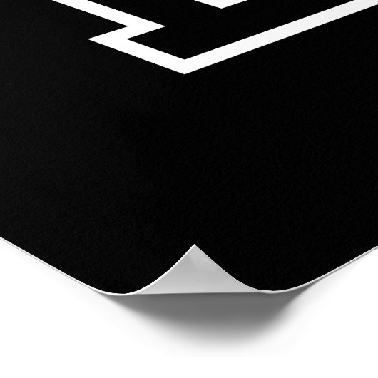 KLEINE BOSS-POSTER POSTER (Hoek)