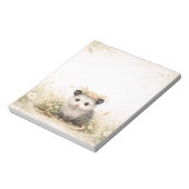 Kleine bosvriend Opossum Notitieblok (Linkerzijde)