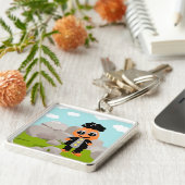 KLEINE BOY DOLL SLEUTELHANGER (Zijkant)