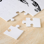 Kleine Boys Astronaut in de ruimte Legpuzzel (Zijkant)