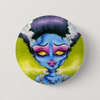 Kleine bride van Frankenstein Ronde Button 5,7 Cm