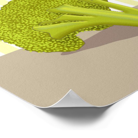 Kleine broccoli poster (Hoek)