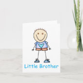 Kleine broeder bedankkaart (Voorkant)