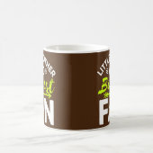 Kleine broeder- en grootse familie van verwant koffiemok (Center)