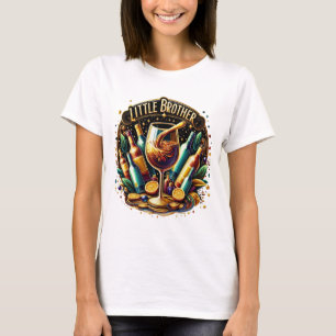 Kleine Broeder Party Tijd T-shirt