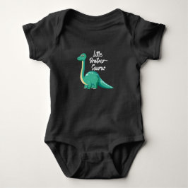 Kleine broeder-Saurus, Dinosaur Baby Gift Baby Boy Romper