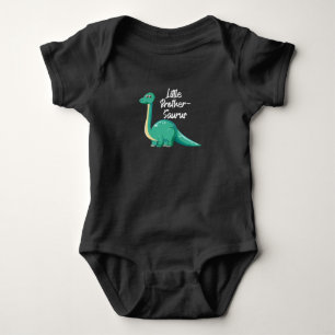 Kleine broeder-Saurus, Dinosaur Baby Gift Baby Boy Romper