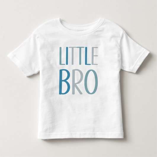 Kleine broederbroekboeien met Bro Blue en Green Te Kinder Shirts (Voorkant)