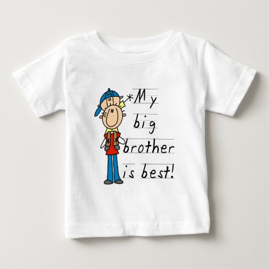 Kleine broedert-T-shirts en cadeautjes (Voorkant)