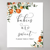 Kleine broekjes Babies zijn een zoet Poster (Voorkant)