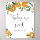 Kleine broekjes Babies zijn lief Poster (Voorkant)