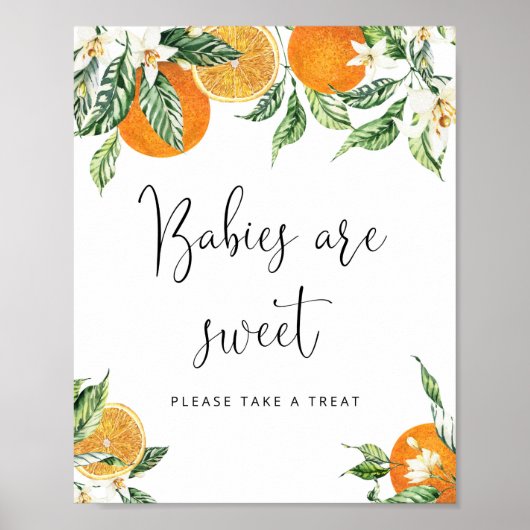 Kleine broekjes Babies zijn lief Poster (Voorkant)