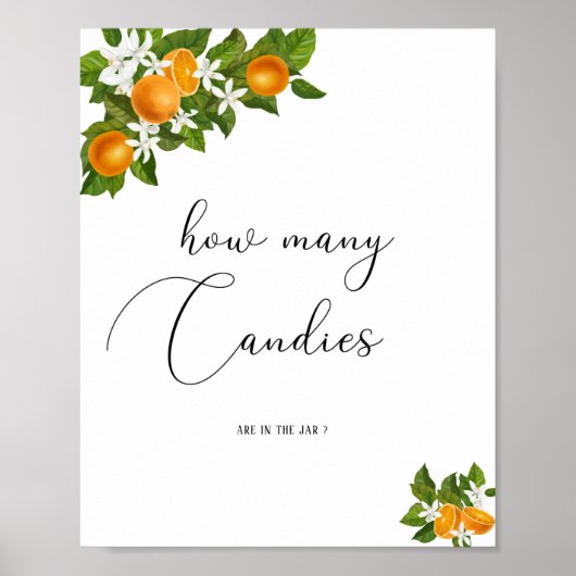 Kleine broekjes hoeveel snoepjes poster (Voorkant)