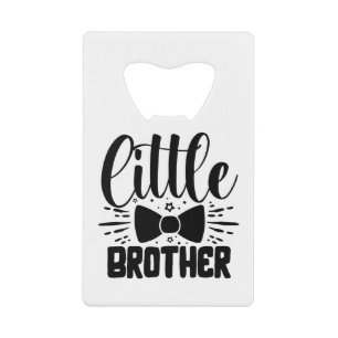 Kleine broer creditkaart flessenopener