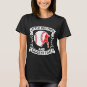 Kleine broer- en grootse baseball-wedstrijd t-shirt (Voorkant)