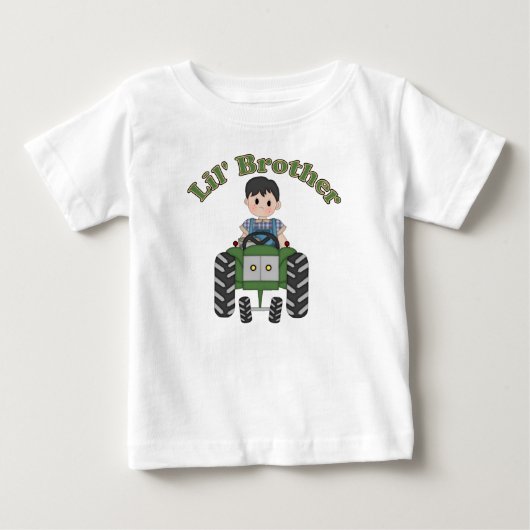 Kleine Broer Groene Tractor (Voorkant)