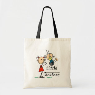 Kleine broer met Big Sister Tshirts Tote Bag