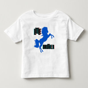 Kleine broer paarden verzorgen kinder shirts