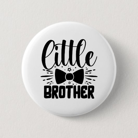 Kleine broer ronde button 5,7 cm (Voorkant)