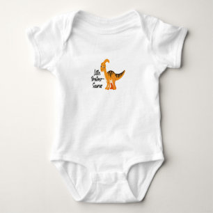 Kleine Broer-Saurus, Dinosaurus Baby Cadeau Romper