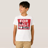 Kleine broer voor verkoop Funny T-shirt (Voorkant volledig)