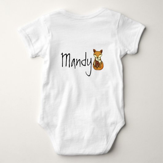 Kleine broer/zuster romper (Achterkant)