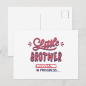 Kleine broertje in uitvoering briefkaart (Voorkant / Achterkant)