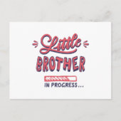 Kleine broertje in uitvoering briefkaart (Voorkant)