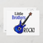 Kleine Brothers Rock. Briefkaart (Voorkant / Achterkant)