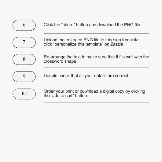 Kleine bruiloft kruiswoordpuzzel Kaart