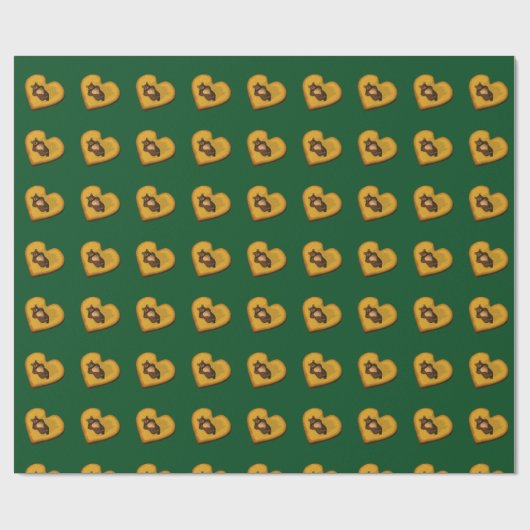 Kleine bruine Beer Cadeaupapier (Vlak)