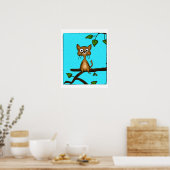 Kleine bruine Poster (Keuken)