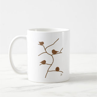 Kleine bruine vogels. 茶色の小鳥達 koffiemok