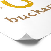 Kleine Buckaroo Muur Kunst Afdruk 8x10 Poster (Hoek)