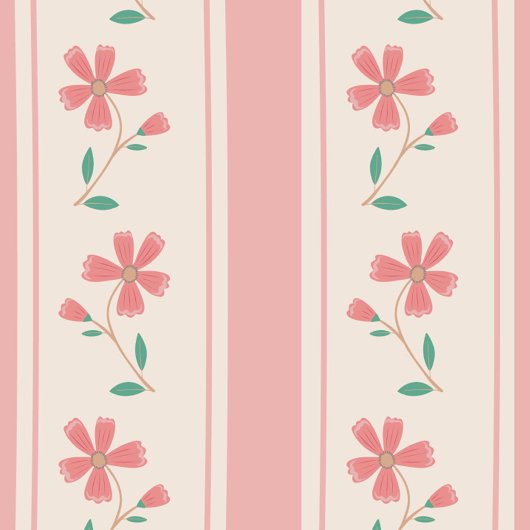 Kleine Bud Bloemen Hand Lettering Baby shower Servet