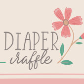 Kleine Bud Bloemen Hand Lettering Display Douche Informatiekaartje