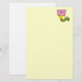 Kleine bug met een brief briefpapier (Voorkant / Achterkant)