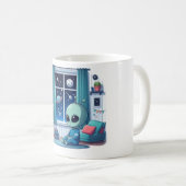 Kleine buitenaardse koffiemok (Voorkant rechts)