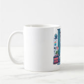 Kleine buitenaardse koffiemok (Links)