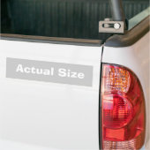 Kleine Bumpersticker (Op Truck)